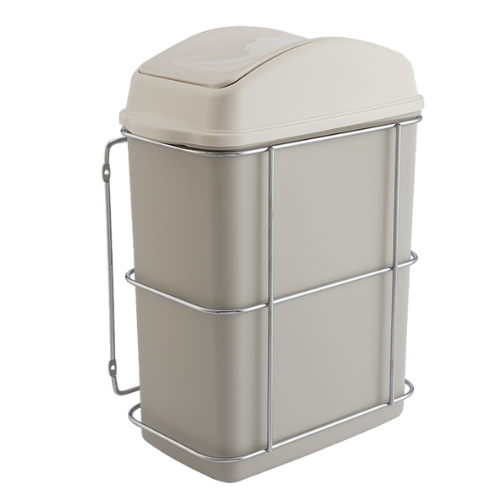 Lixeira fixa lateral