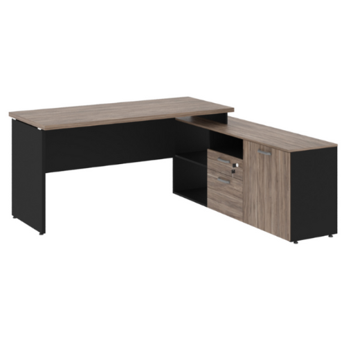 Mesa Dinâmica Com Armário Lateral - Yaris