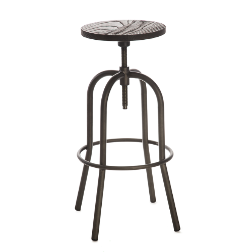 Banqueta parafuso estilo industrial