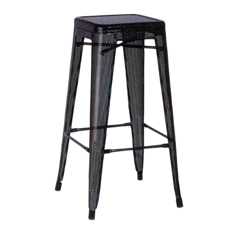 Banqueta de ferro furadinha